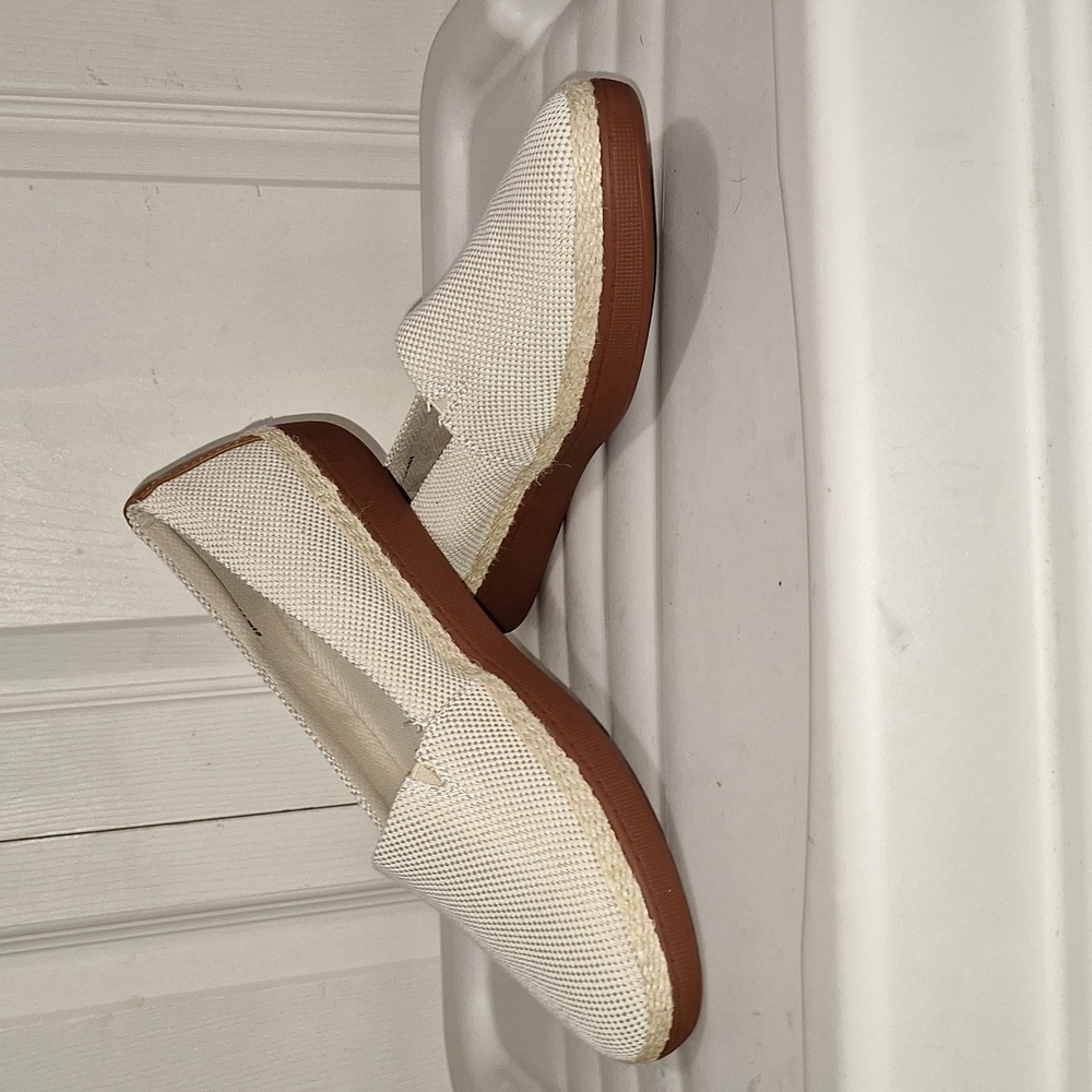 Trotters "Accent" Loafer - natural linen - 8 ½